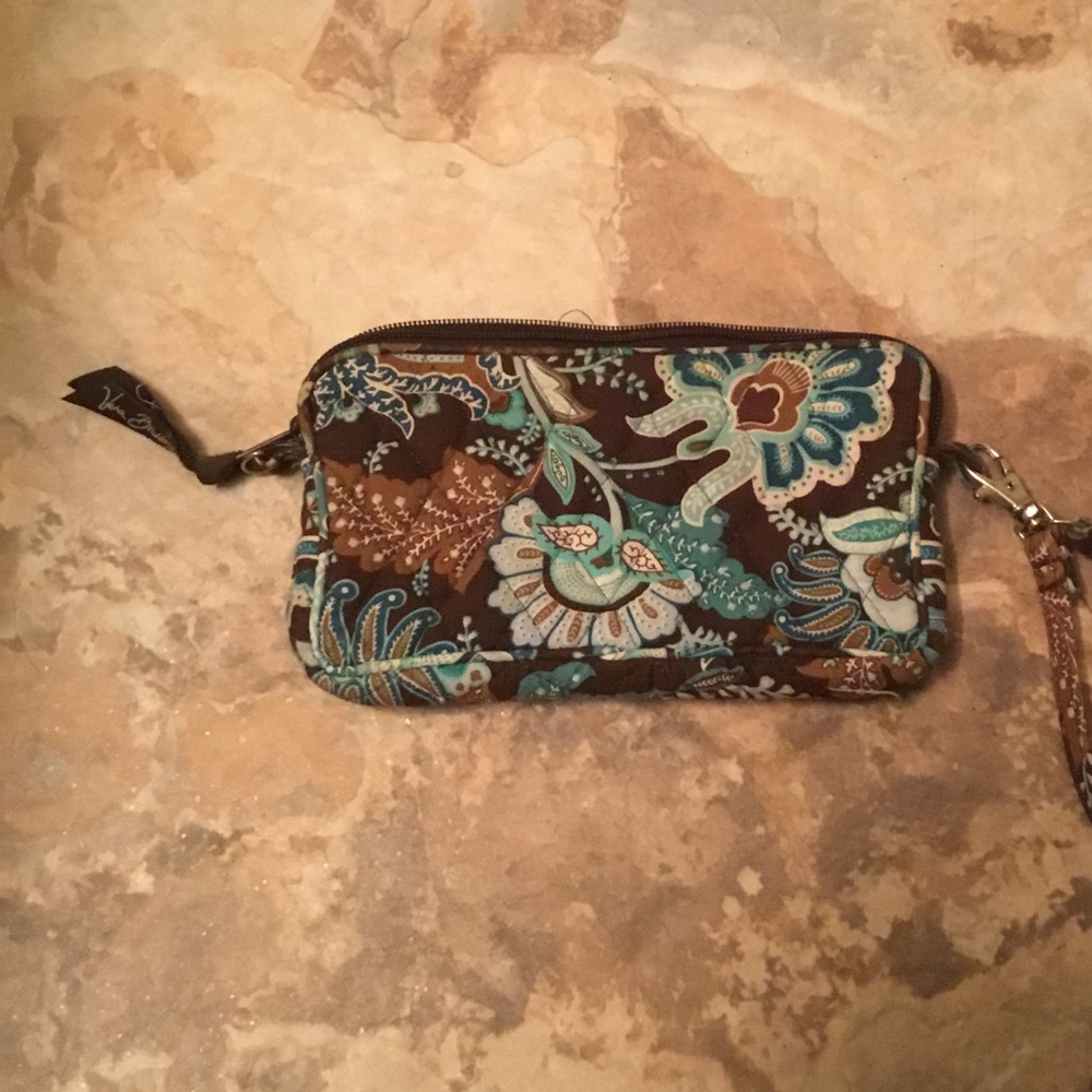 Vera Bradley Blue/Brown Discontinued Print